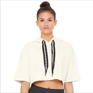 ALO Yoga Air Land Ocean Crop Hoodie